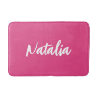 Simple Bold Custom Colour Stylish Girls Name Pink