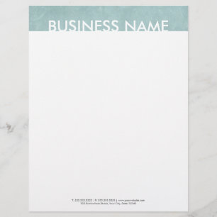 Simple Bold Text Letterhead