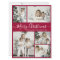 Simple Bordo White 5 Photo Collage Christmas