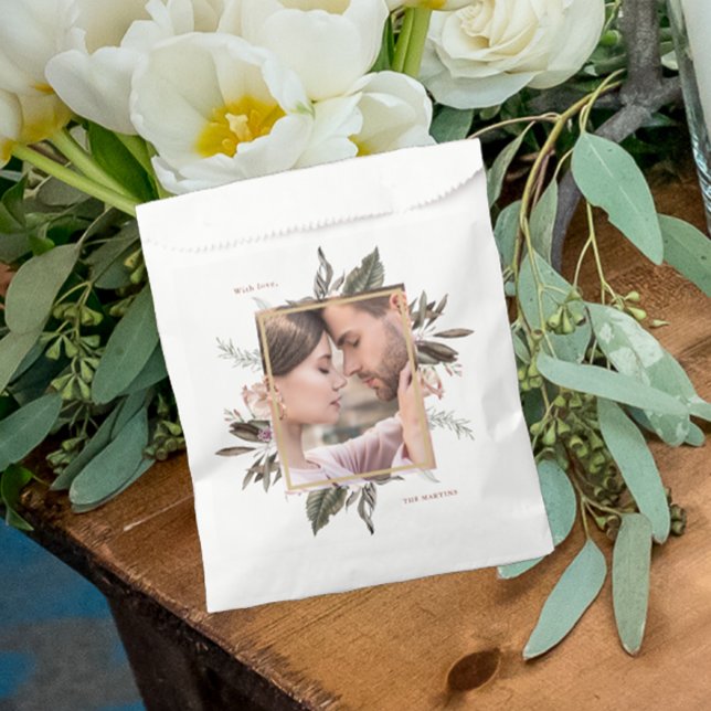 Simple Botanical Wedding Welcome Favour Bag (Creator Uploaded)