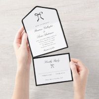 Simple Bow Classic Wedding
