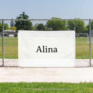 Simple Brand Promotion 2.5' x 4' Outdoor Banner