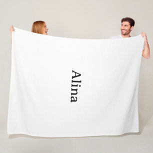 Simple Brand Promotion 60" x 80" Fleece Blanket