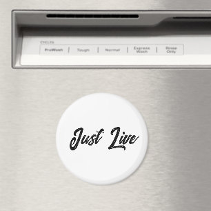 Simple Brand Promotion Circle 3" Magnet