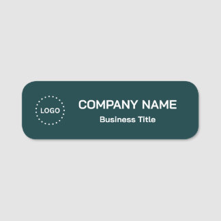 Simple Brand Promotion Employee  Name Tag