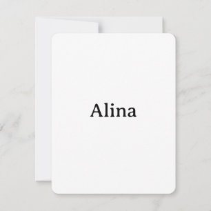 Simple Brand Promotion Rounded 4.25" x 5.5" Invitation