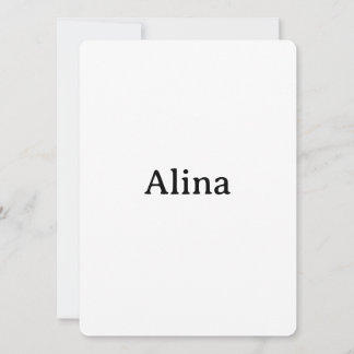 Simple Brand Promotion Rounded 5.5" x 7.5" Invitation