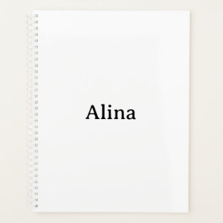 Simple Brand Promotion standard 8.5″ x 11″ Planner