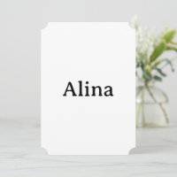 Simple Brand Promotion Ticket 5" x 7"
