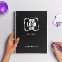 Simple Branded Business Logo Promotional Black 