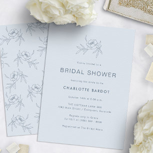 Simple Bridal Shower Invitation