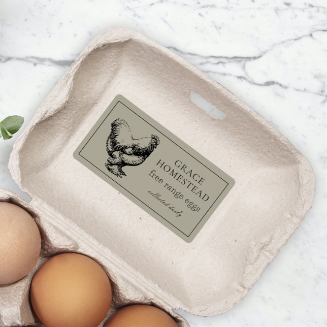 Simple Brown Cute Farm Chicken Egg Carton Product (Creator Uploaded)