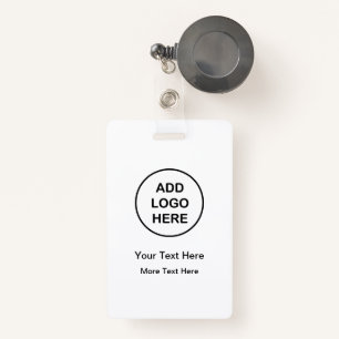 Simple Bulk Budget Staff Work Name ID Badges