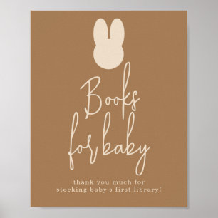 Simple Bunny Books for baby  Poster