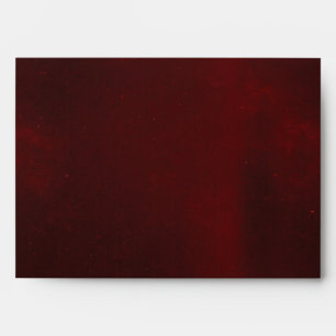 Simple burgundy vintage distressed elegant envelope