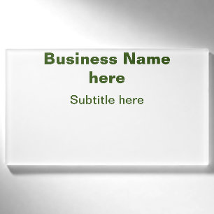 simple business add your name text q r code tag