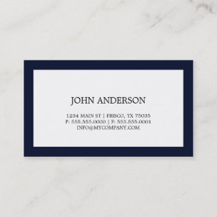 Simple Business Card