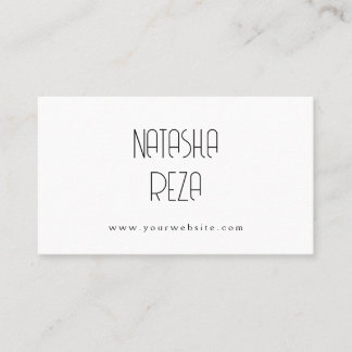 Simple Business Card