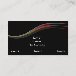 Simple business card