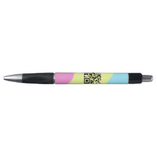 Simple business company website barcode QR add nam
