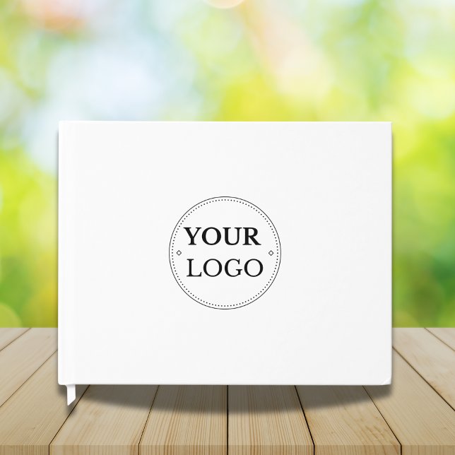 Simple Business Corporate Logo Guest Book (Creator Uploaded)
