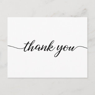 Simple Business Customer Appreciation No logo Postcard