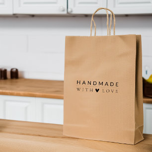 Simple Business Handmade With Love Self-inking Stamp