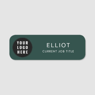 Simple Business Logo and Employees Name Tag