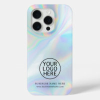 Simple Business Logo Iridescent Employees Swag