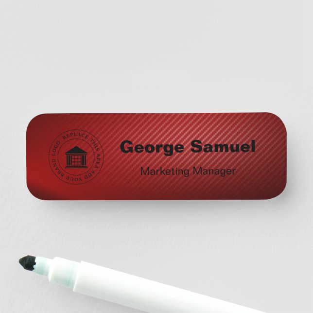 Simple Business Logo | Name | Designation Tag (In Situ)