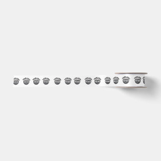 Simple Business Logo Pattern Satin Ribbon