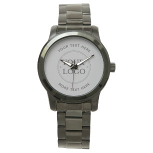 Simple Business Logo Promotional Branded Watch