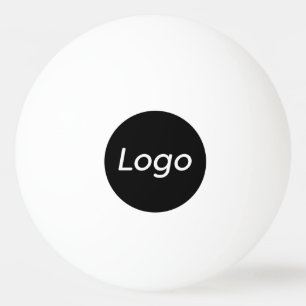 Simple Business Logo Promotional Ping Pong Ball