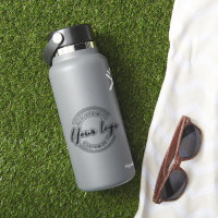 Simple Business Logo Promotional water bottle