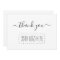 Simple Business Thank You Card - Add Logo