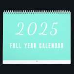Simple Calendar 2025 Minimalist<br><div class="desc">May your year be uncomplicated and bright.</div>