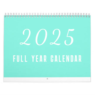 Simple Calendar 2025 Minimalist