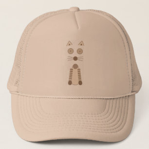 Simple Cat Trucker Hat