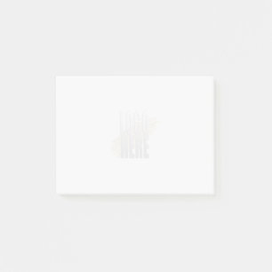Simple Centre Logo Business Note Pads