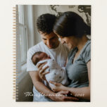 Simple Chic Custom Name and Photo 2025 Planner<br><div class="desc">Keep your life organised in style with this simple and chic undated 2025 planner, featuring space for your custom name and favourite photo. Its minimalist design offers a clean and modern look, perfect for those who prefer a no-fuss approach to planning. With both weekly and monthly layouts, this planner allows...</div>