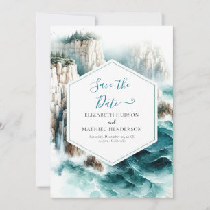 Simple Chic Nautical Wedding Save The Date