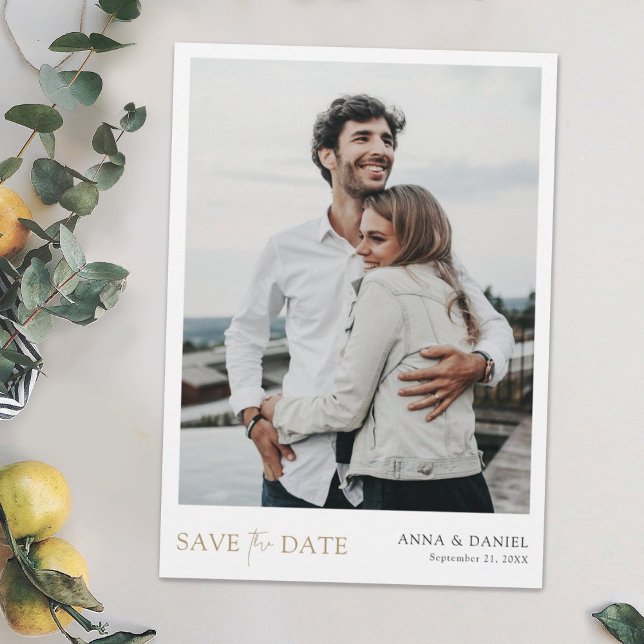 Simple Chic Save the Date Wedding Invite Template (Creator Uploaded)