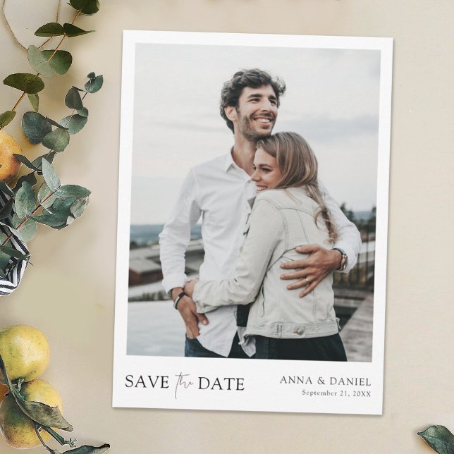Simple Chic Save the Date Wedding Invite Template (Creator Uploaded)