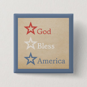 Simple Chic Stars Button