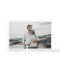 Simple Chic Wedding Save the Date Card with Photo