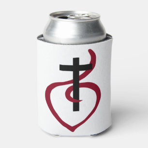 Simple Christian Cross Can Cooler