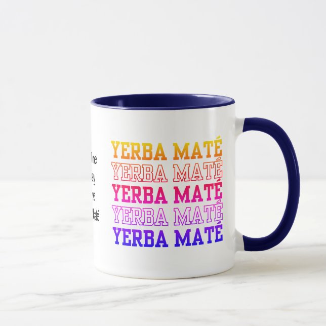 Simple Christian YERBE MATE Prayer Mug (Right)
