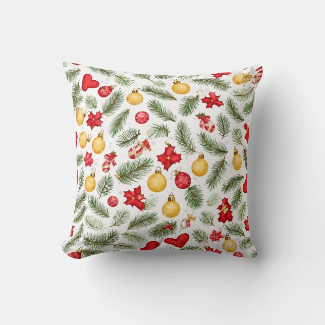 Simple Christmas pillow cushion (Front)