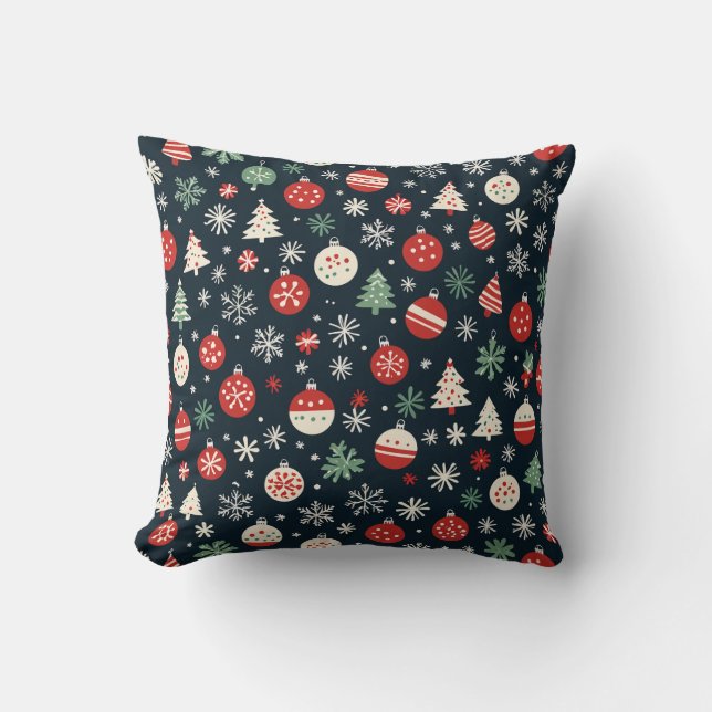 Simple Christmas pillow cushion (Front)