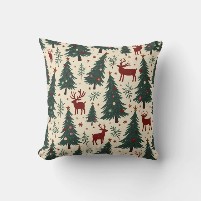 Simple Christmas pillow cushion (Front)